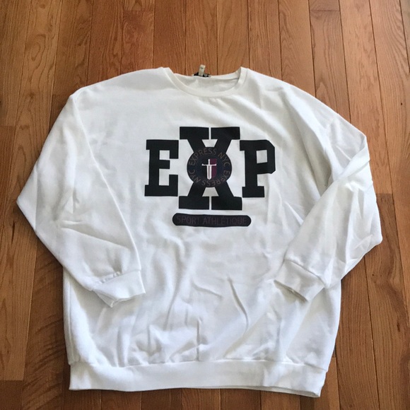 Express Tops - Express oversized one Eleven sweatshirt